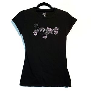 Vintage Black Signature Rockwell Time T Shirt